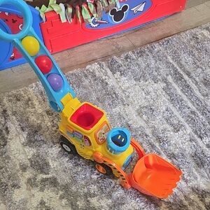 Colorful Kids Toy Excavator